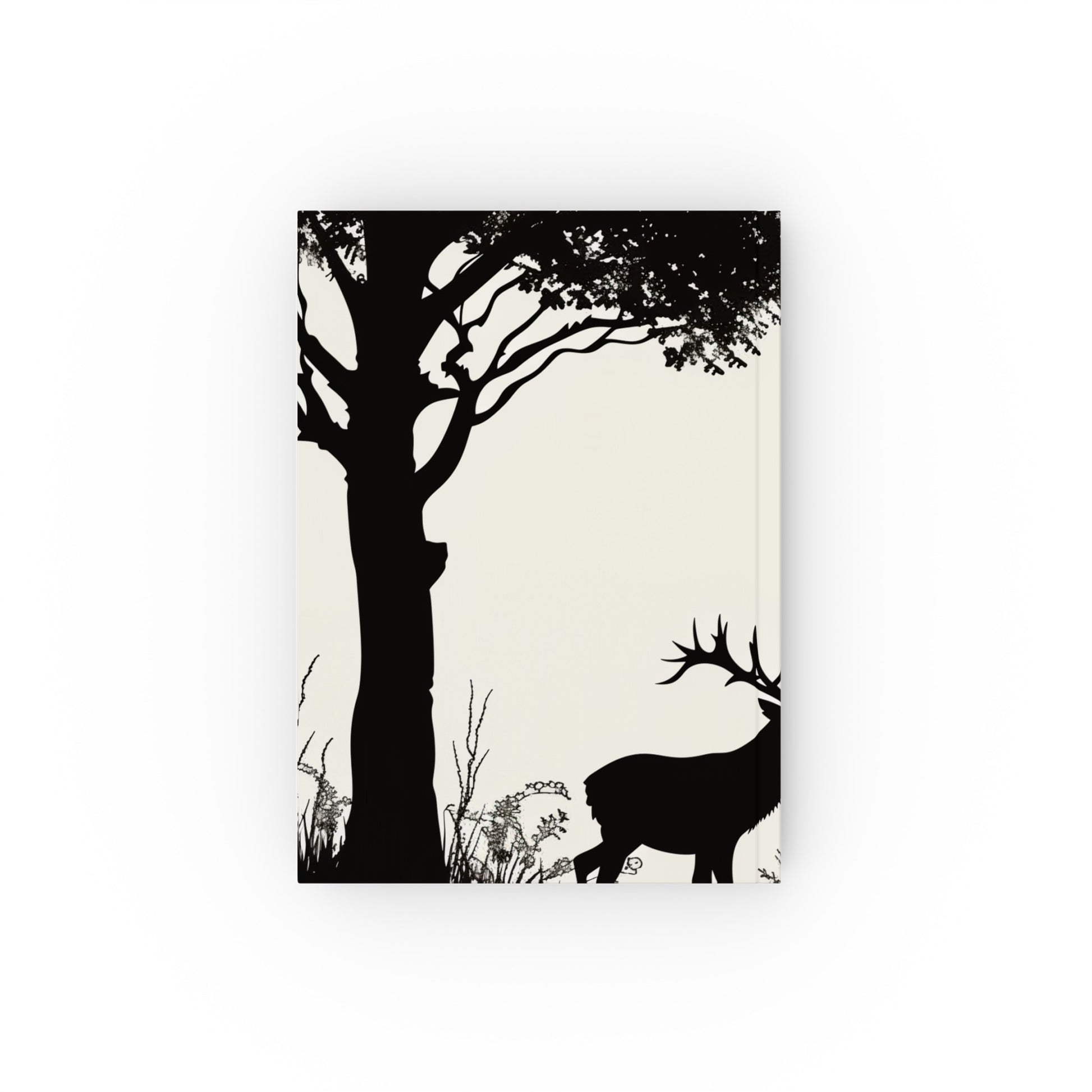 "Wild Encounters: A Nature Journal - High-quality, stylish journal featuring striking wild animal silhouettes. Perfect for documenting nature adventures or as a thoughtful gift."