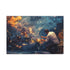 Painter Creating Real Worlds with Brush — Canvas Wall Art — Front Gallery-Wrapped Canvas View