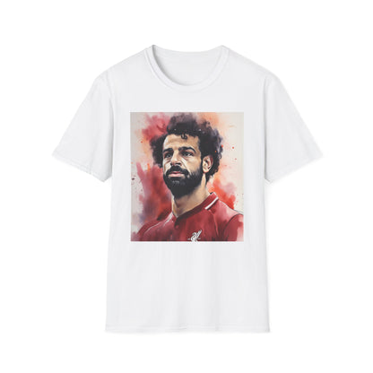 🎨 Pharaonic Flair: A Watercolor Masterpiece of Salah's Brilliance ⚽️🇪🇬