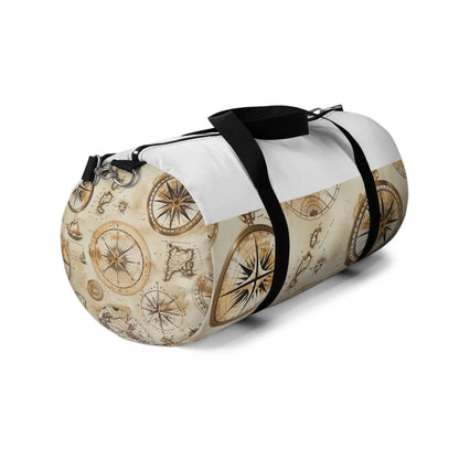 Explorer's Vintage Map Duffel | Duffle Bags | Accessories, All Over Print, AOP, Assembled in the USA, Assembled in USA, Bags, Duffle, Made in the USA, Made in USA | Prints with Passion