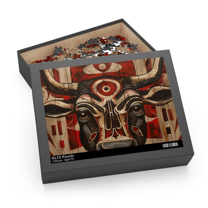 Tribal Animal Totem Jigsaw Puzzle | Puzzle | Back-to-School, Fall Picks, Games, Holiday Picks, Home & Living, Puzzles, TikTok, Valentine's Day, Valentine's Day Picks | Prints with Passion