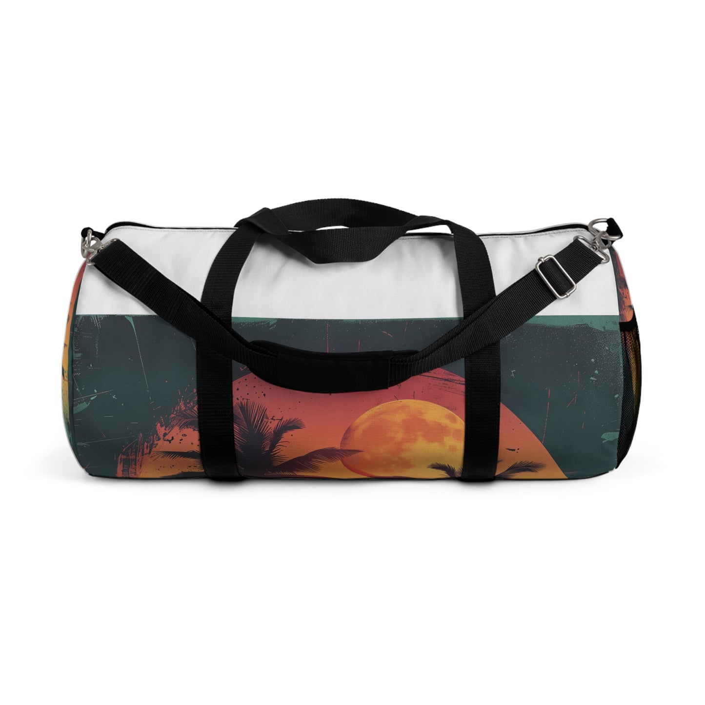 Sunset Palm Tree Duffel