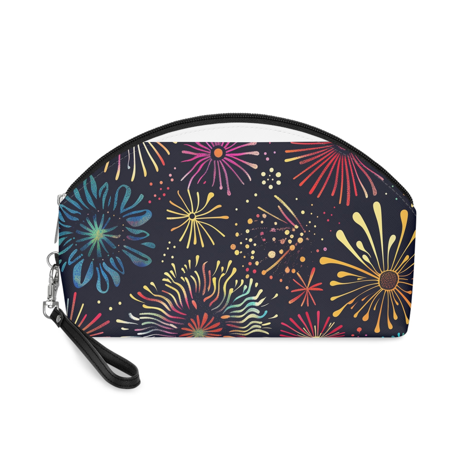 Festive Fireworks Makeup Bag | Makeup Bag | Accessories, All Over Print, AOP, Cosmetics, Pouches, Sublimation, Travel Accessories, With zipper | Prints with Passion