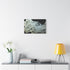 Surreal Ethereal 3D Smoke Typography — Canvas Wall Art — Kiln-Dried Pine Frame & Ready-to-Hang Back View