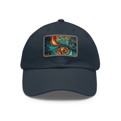 Geo Fractal Snapback Cap