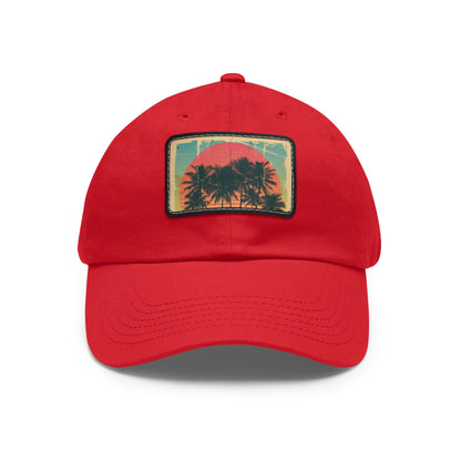 Sunset Palms Retro Cap