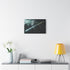 Epic Sword Embedded in Asteroid — Canvas Wall Art — Kiln-Dried Pine Frame & Ready-to-Hang Back View
