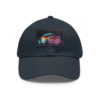 Neon Watercolor Splash Baseball Cap