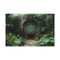 Time Machine Hidden in a Jungle — Canvas Wall Art — Front Gallery-Wrapped Canvas View