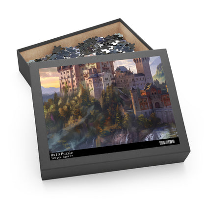 Majestic Fantasy Castle Jigsaw Puzzle | Puzzle | Back-to-School, Fall Picks, Games, Holiday Picks, Home & Living, Puzzles, TikTok, Valentine's Day, Valentine's Day Picks | Prints with Passion