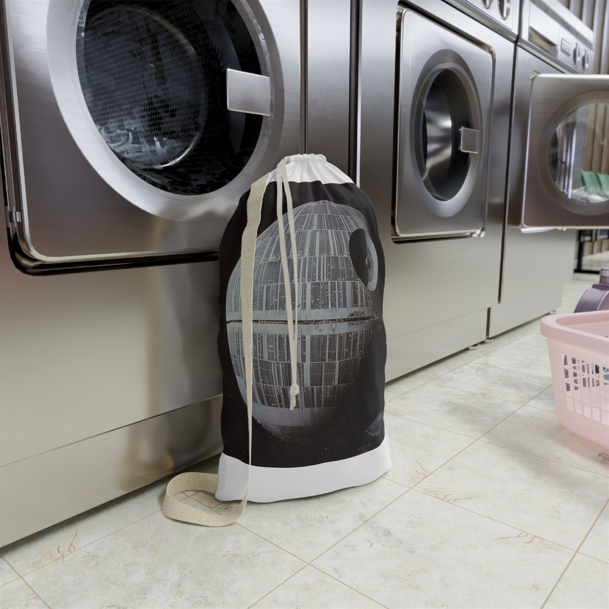 Star Wars Death Star Laundry Bag - Dark side laundry transport for Star Wars fans