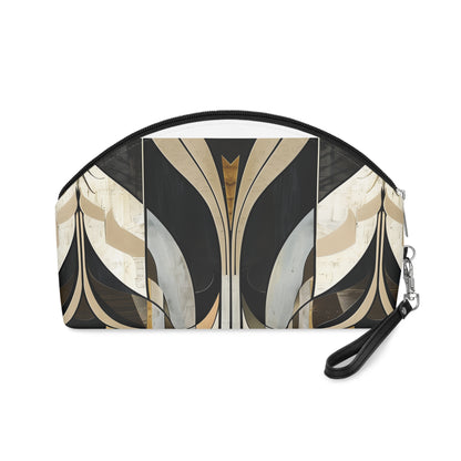 Chic Abstract Deco Makeup Bag