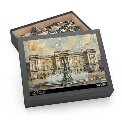 Buckingham Palace Watercolor Jigsaw Puzzle