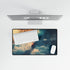 Train Riding Rails Through the Clouds — XL & XXL Desk Mat — Product Detail View 8