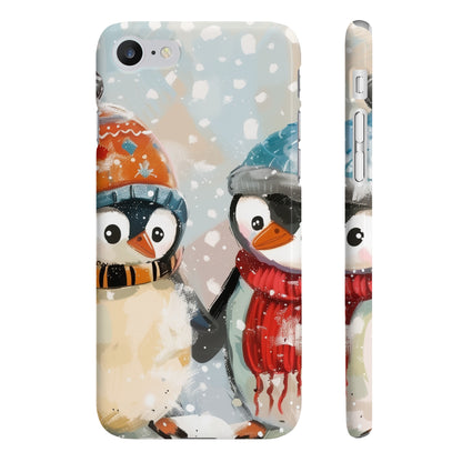 Penguin Cuddle:Winter Warmth Phone Case