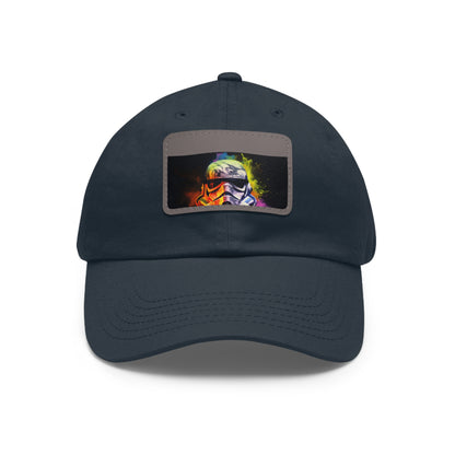 Neon Watercolor Storm Trooper Baseball Cap