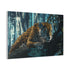 Cybernetic Jaguar in Data Jungle — Canvas Wall Art — Product Detail View 6