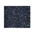 Starry Night Constellation Fleece Throw Blanket folded detail