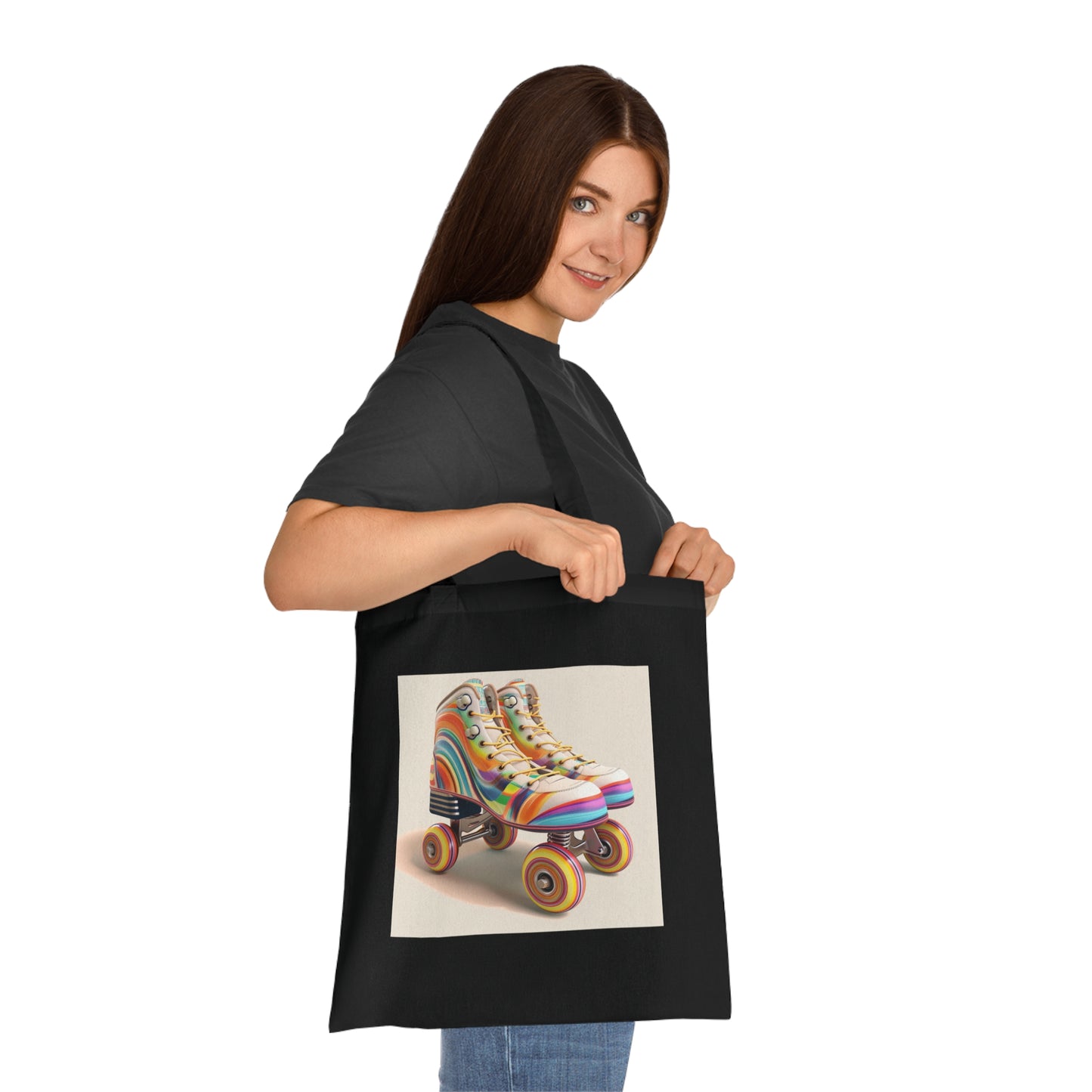 Rainbow Roll Tote Bag | Tote Bag | Accessories, Bags, Cotton, DTG, Totes | Prints with Passion