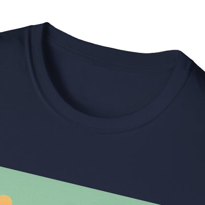 Mountain Majesty: Minimalist Landscape T-shirt