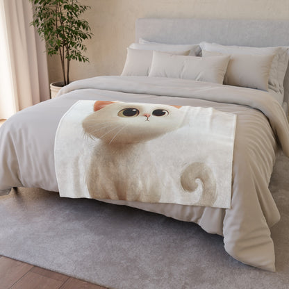 this blanket is sure to bring a smile to your face. Made from soft