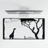 Woodland Deer & Pine Forest Silhouette — XL & XXL Desk Mat — Product Detail View 5