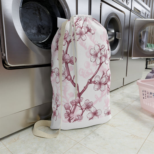 Cherry Blossom Laundry Bag | Home Decor | Accessories, All Over Print, AOP, Bags, Laundry, Sublimation | Prints with Passion