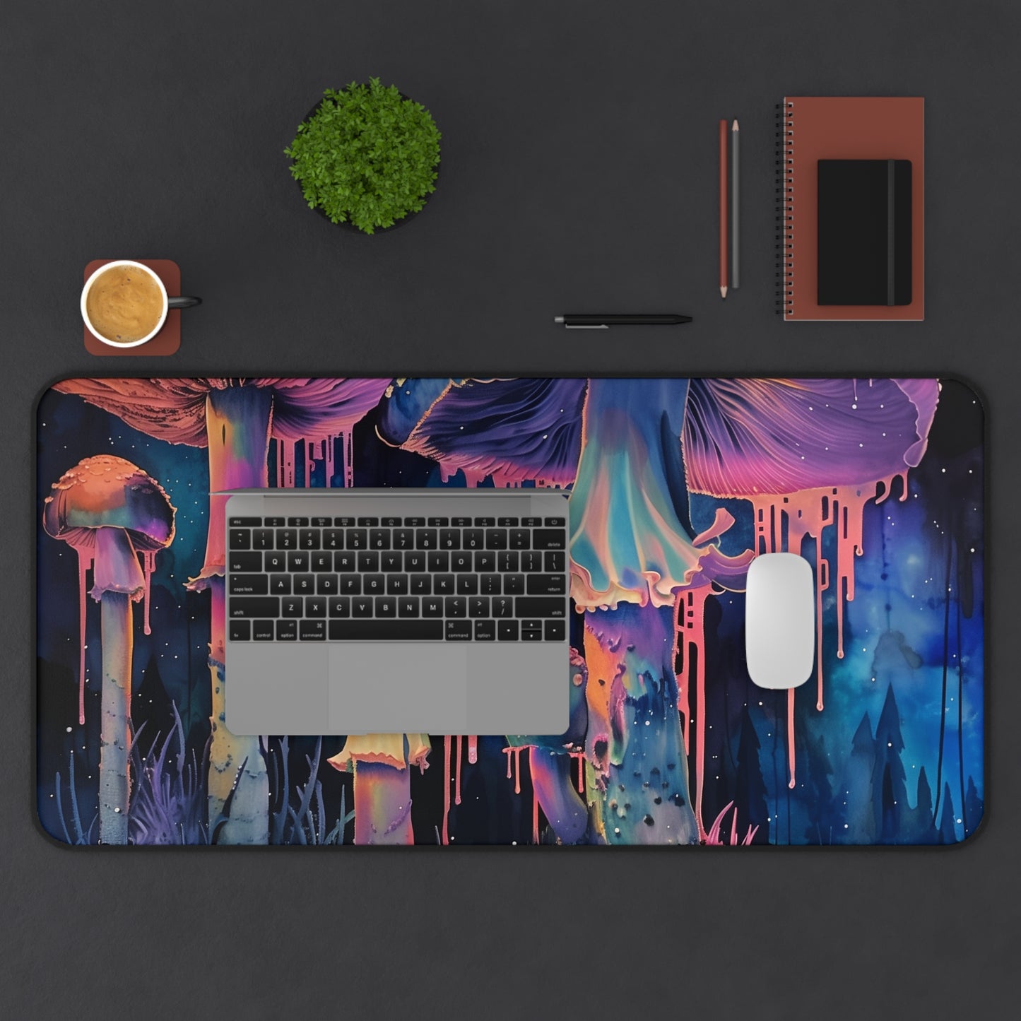 Neon Jungle Desk Mat: Elevate Your Workspace