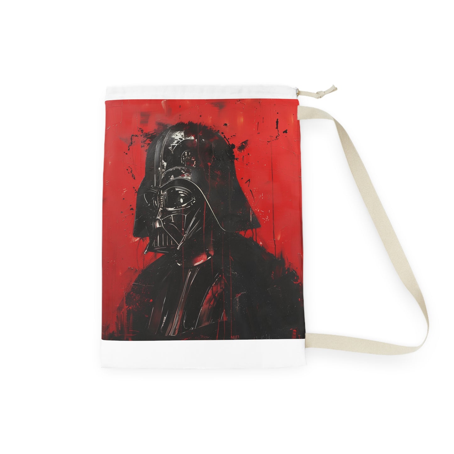 "Darth Vader Sith Laundry Bag - Keep laundry organized with iconic villain design"