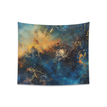 "Galactic Tapestry: A Cosmic Masterpiece - Stunning galaxy design, high-quality material, perfect for all seasons. Shop now! #GalacticTapestry #CosmicWonder"