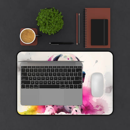 "Dalmatian Design Desk Mat - Protect your desk with this charming and playful workspace accessory"