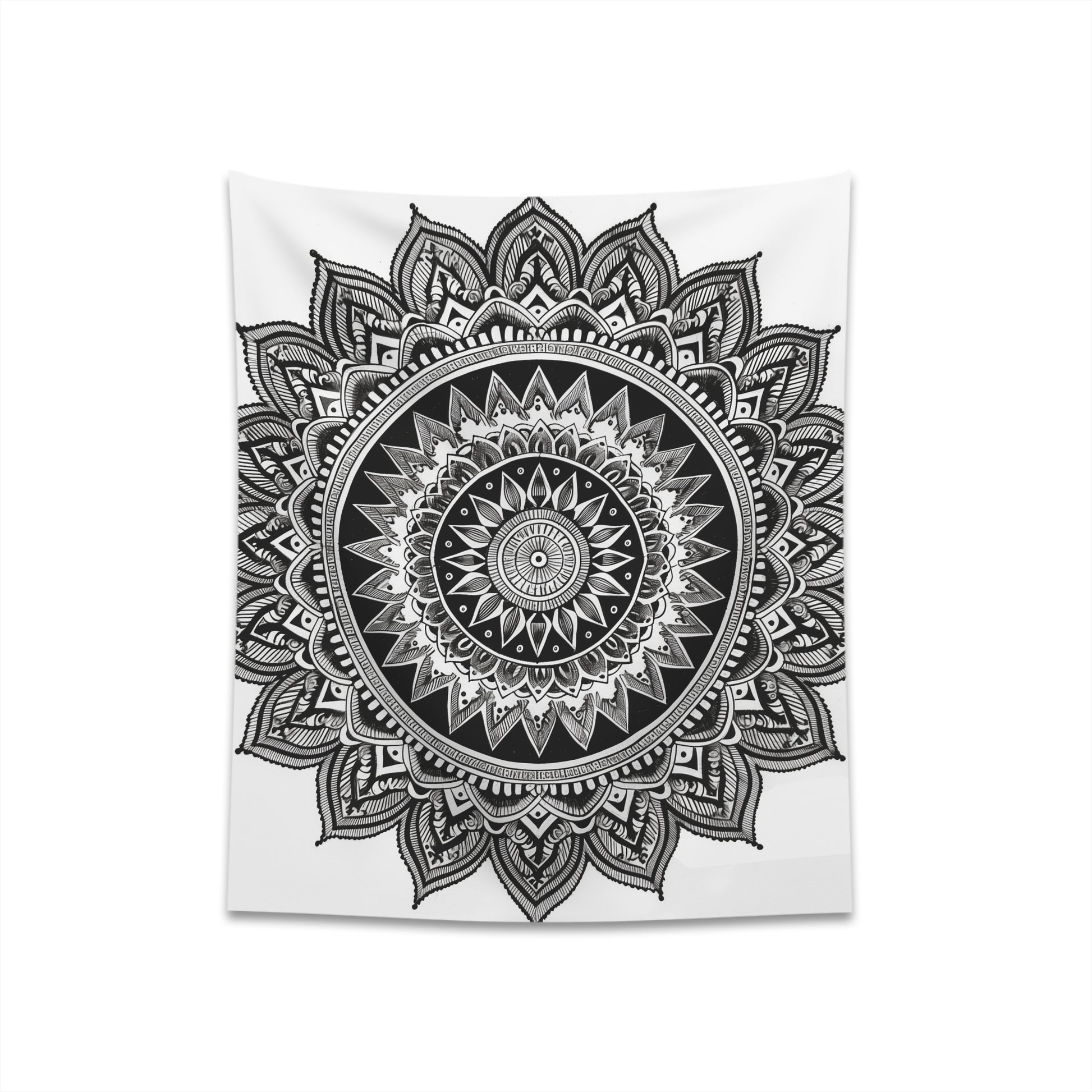 Zen Harmony Mandala Tapestry for Mindfulness and Relaxation | High-Quality Material, Perfect for Meditation Spaces, Makes a Great Gift | Available in 34" x 40" and 57" x 57" Sizes | Shop Now