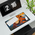 Simba Young Lion King Savanna — XL & XXL Desk Mat — Product Detail View 7