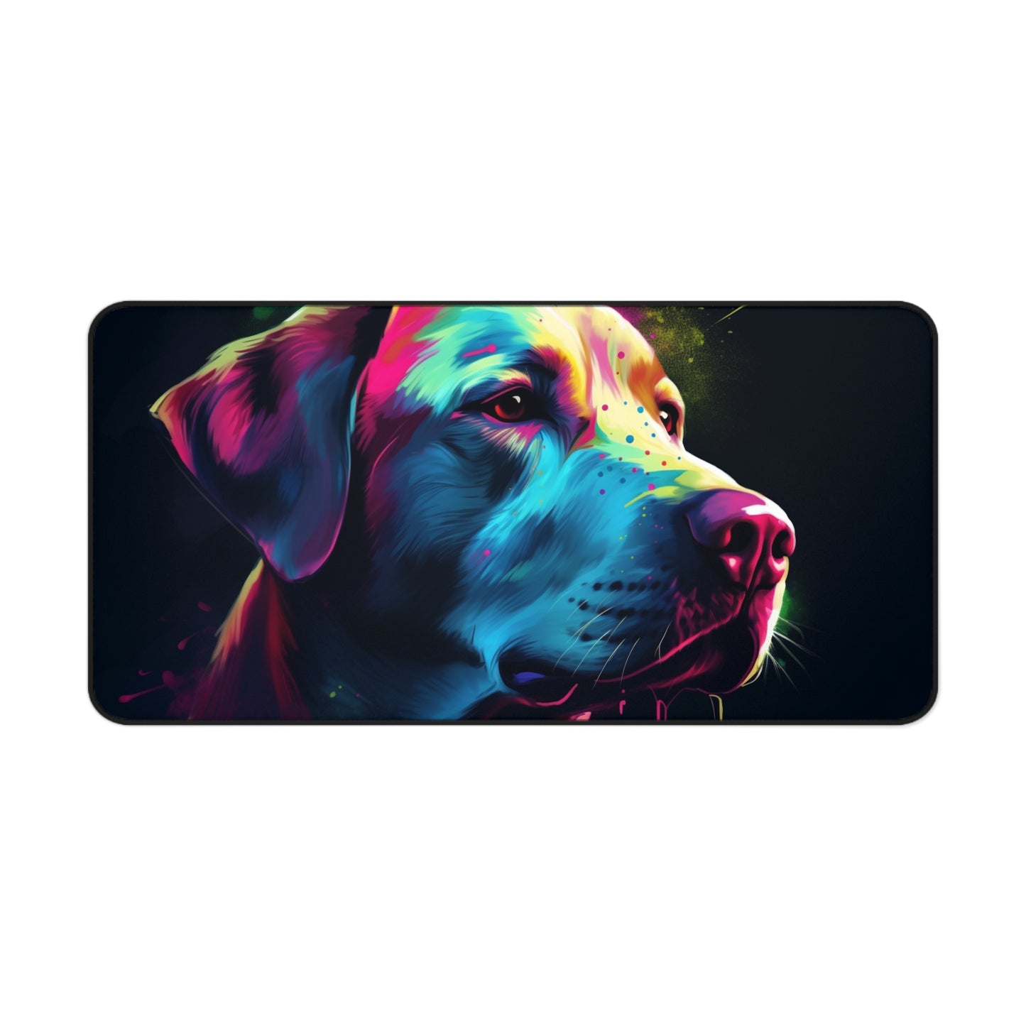 Labrador Love Desk Mat - Cute puppy design to brighten your workspace and protect surfaces