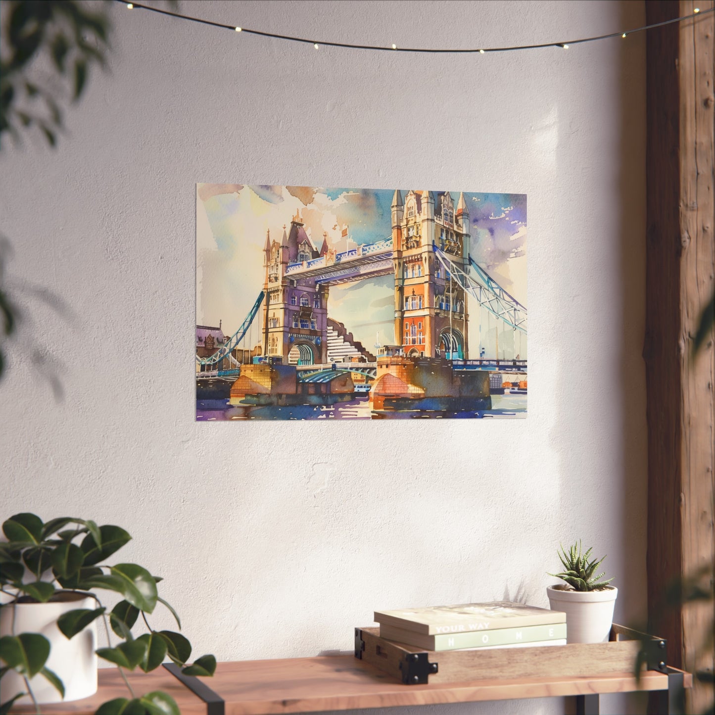 this poster embodies the progressive spirit and rich history of the city. Perfect for art lovers or anyone looking to add a touch of London's dynamic spirit to their space.