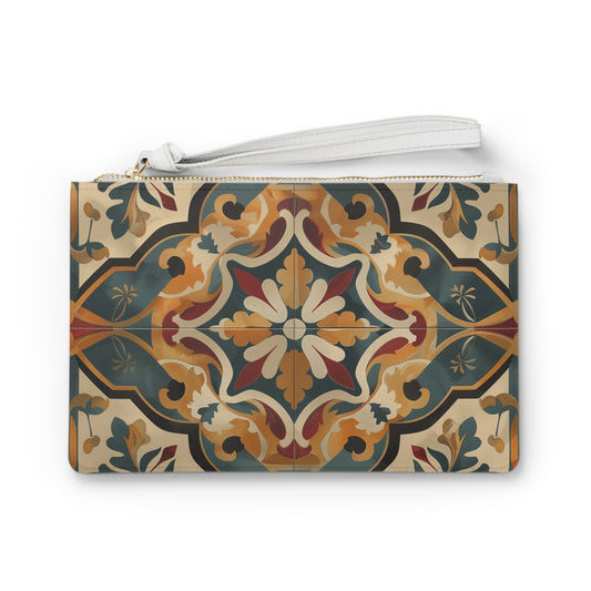 Tile Art Clutch Bag | Clutch Bags | Accessories, All Over Print, AOP, Assembled in the USA, Assembled in USA, Bags, Made in the USA, Made in USA, Vegan | Prints with Passion