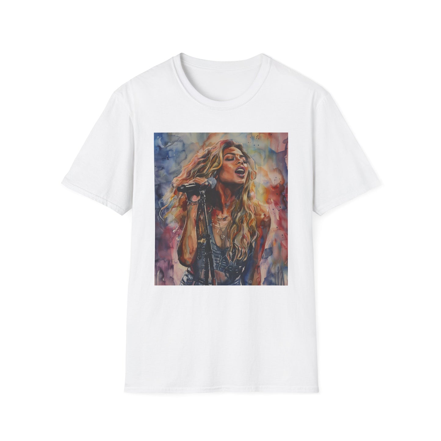 Queen Bey in Watercolor: A Concert on Your Chest