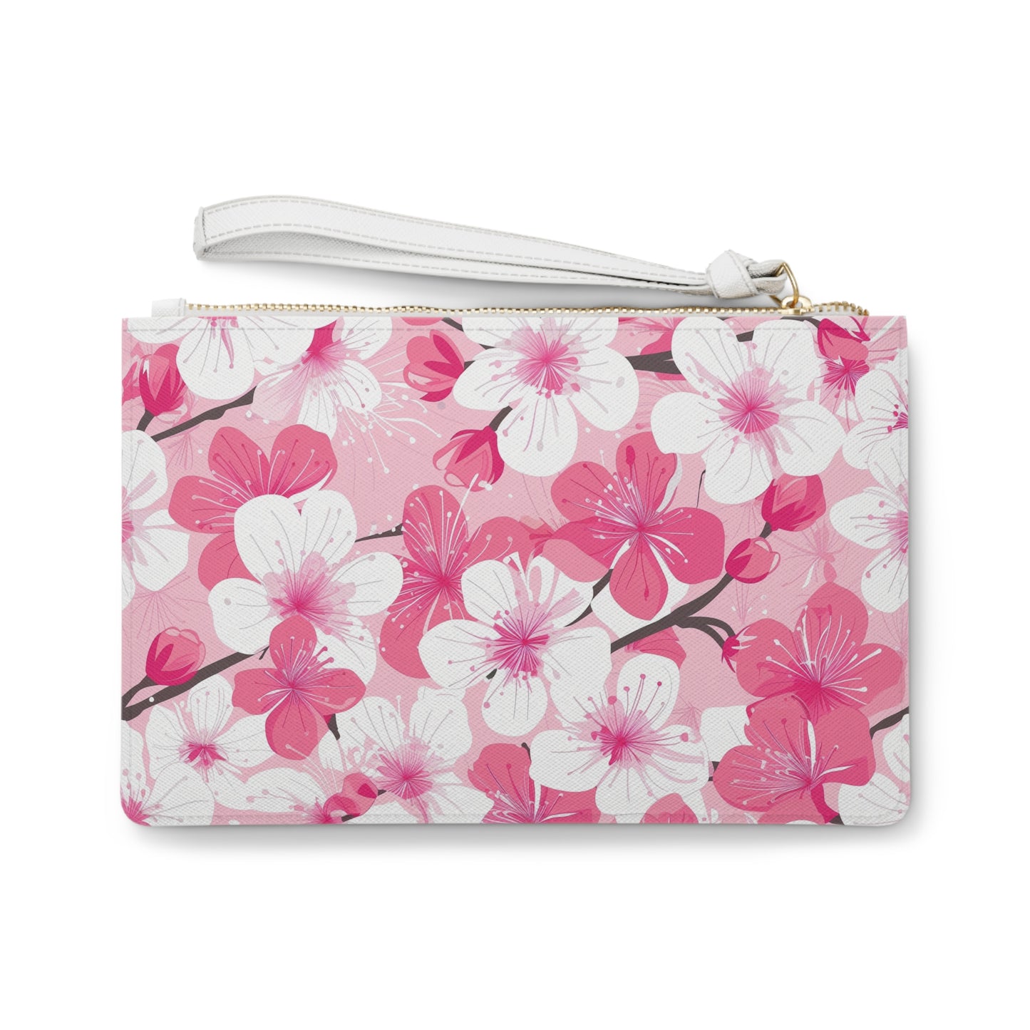 Cherry Blossom Pink Clutch Bag