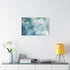 Glass Fish Swimming Through Clouds — Canvas Wall Art — Product Detail View 7