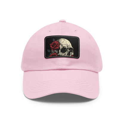 Midnight Bloom Gothic Skull Cap