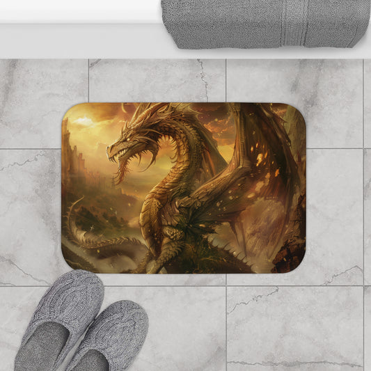 Dragon's Lair Bath Mat | Bath Mats | Bath, Bathroom, Home & Living, Indoor, Sublimation | Prints with Passion