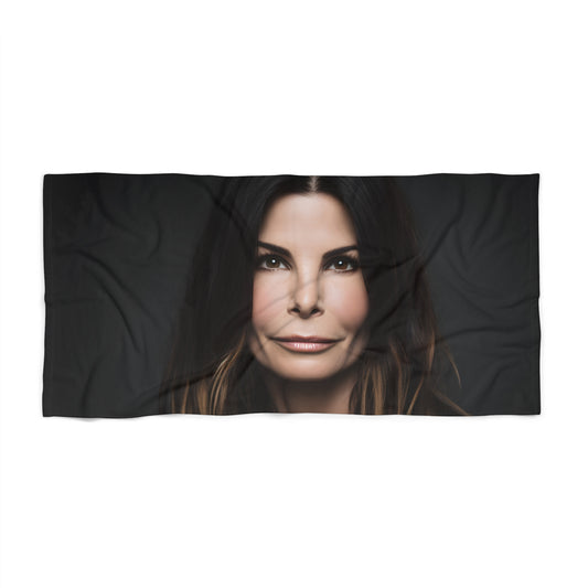 Sandra Bullock Beach Towel alt text