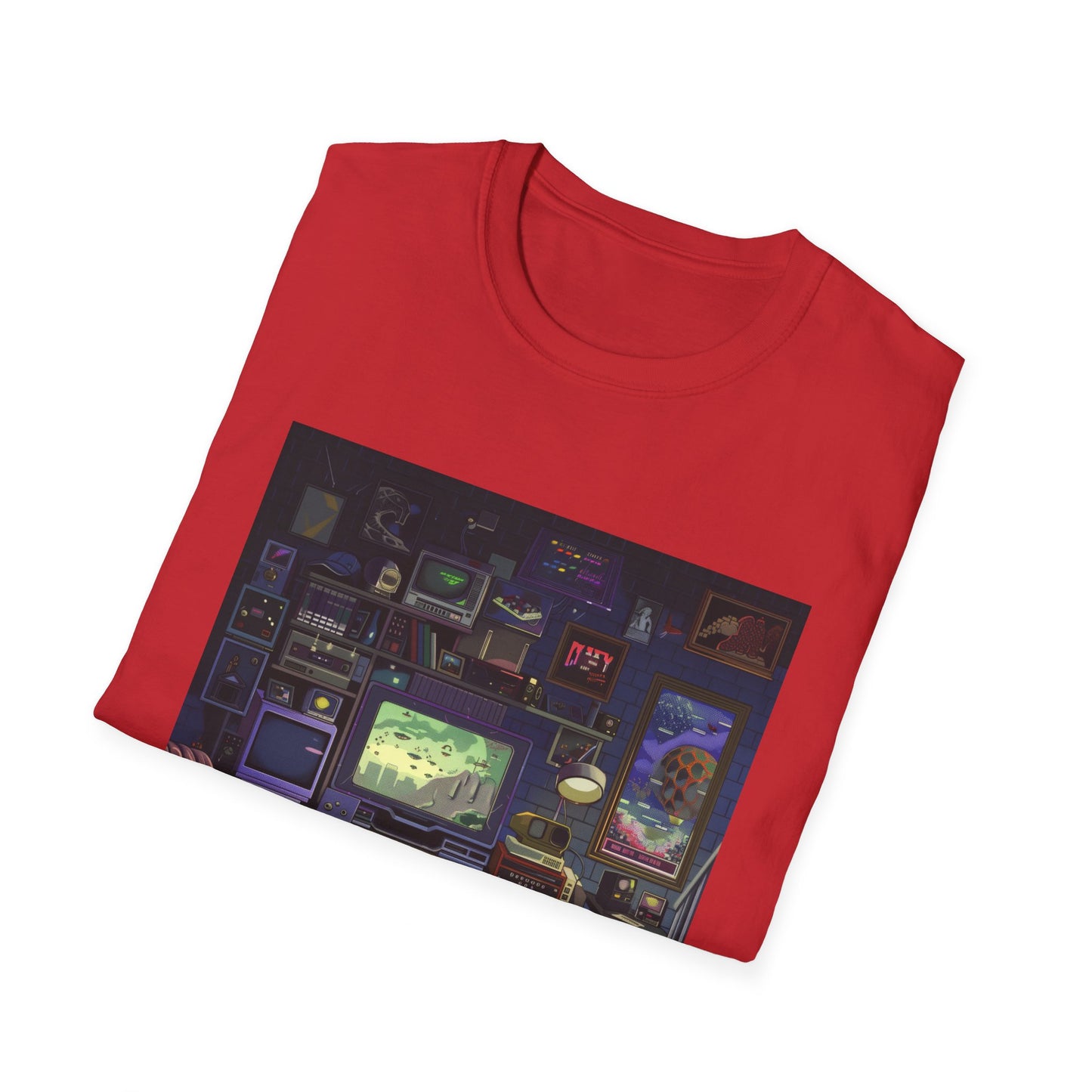 Pixel Power: Retro Gaming Nostalgia T-Shirt