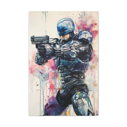 Canvas: NECA RoboCop Serving the Public Trust | Canvas | Art & Wall Decor, Canvas, Fall Picks, Hanging Hardware, Home & Living, Indoor, Top Spring Products, Valentine's Day promotion | Prints with Passion