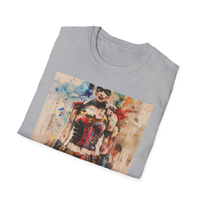 Gotham's Jester: A Harley Quinn T-Shirt