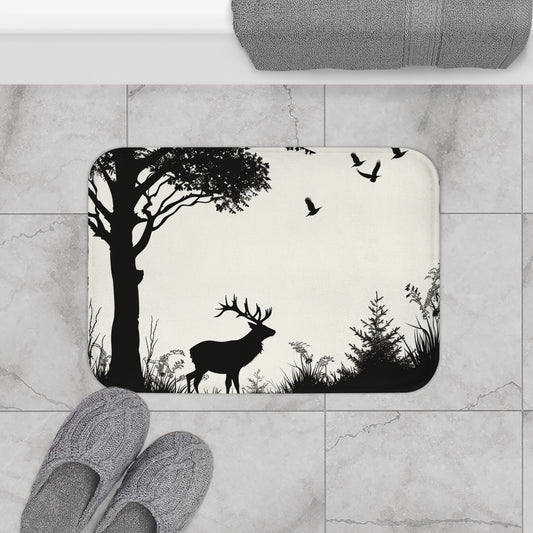 Wildlife Sanctuary Bath Mat | Bath Mats | Bath, Bathroom, Home & Living, Indoor, Sublimation | Prints with Passion