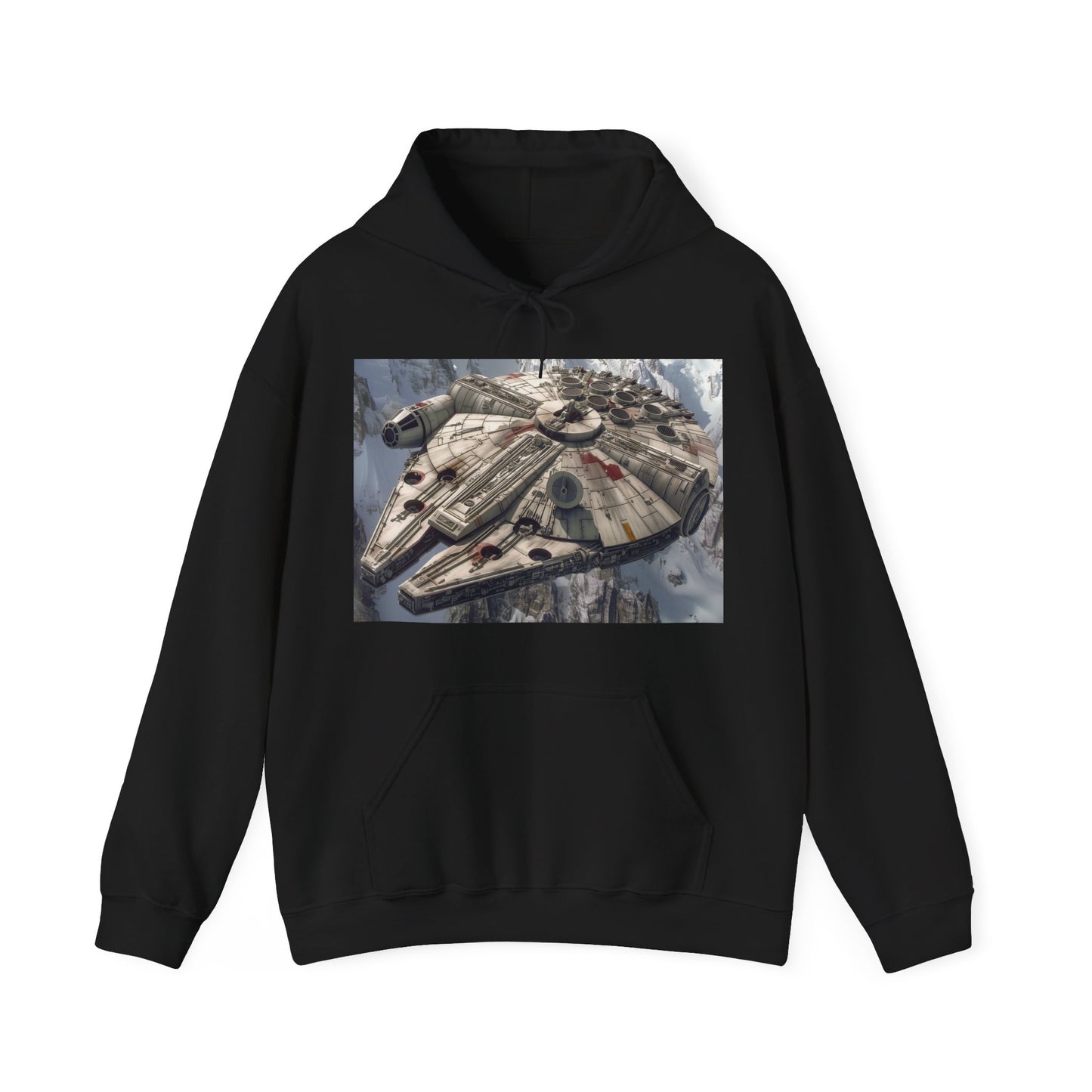 Millennium Falcon Adventure Hoodie | Hoodies | DTG, Hoodies, Men's Clothing, Regular fit, Unisex, Women's Clothing | Prints with Passion