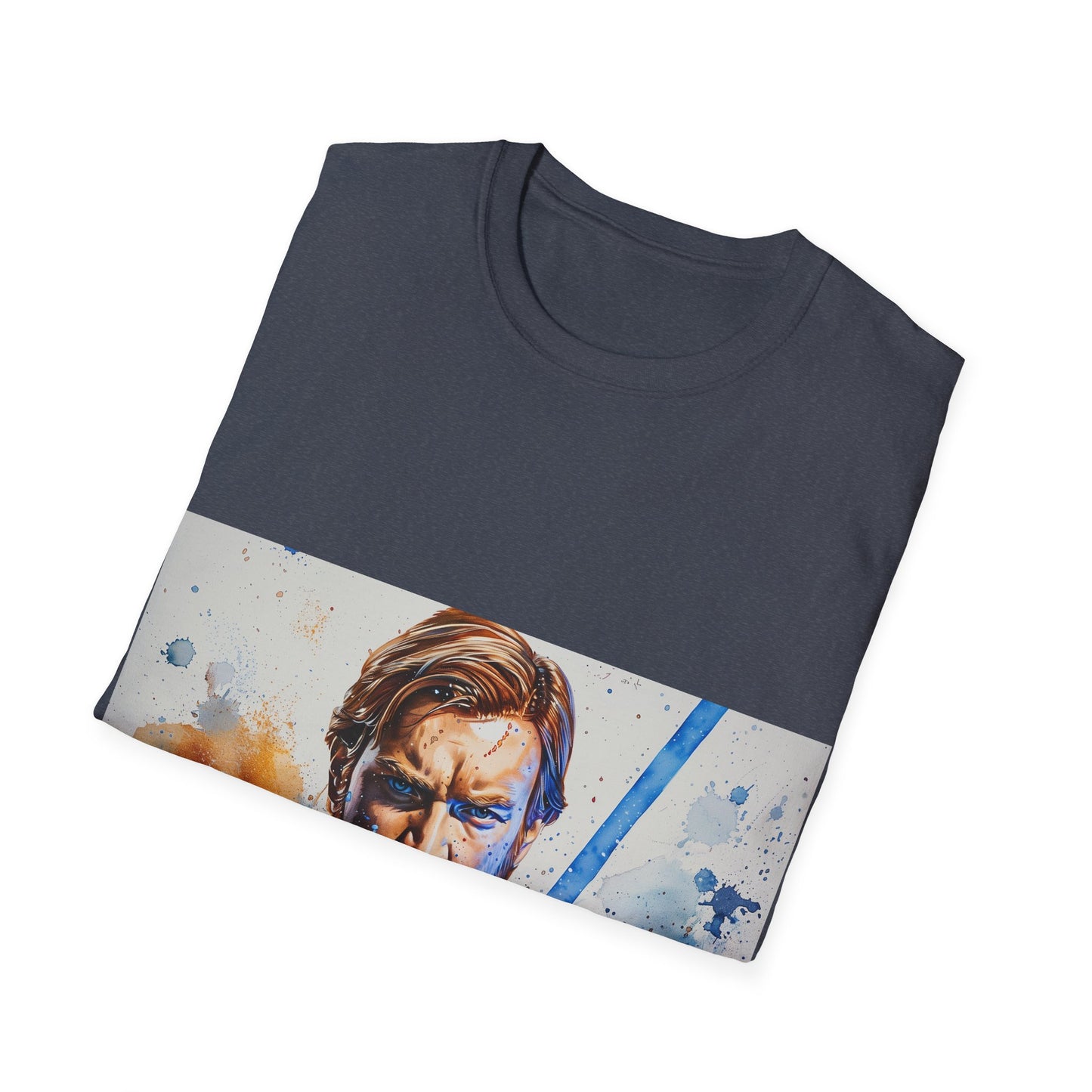 Obi Wan Blue Lightsaber Tee