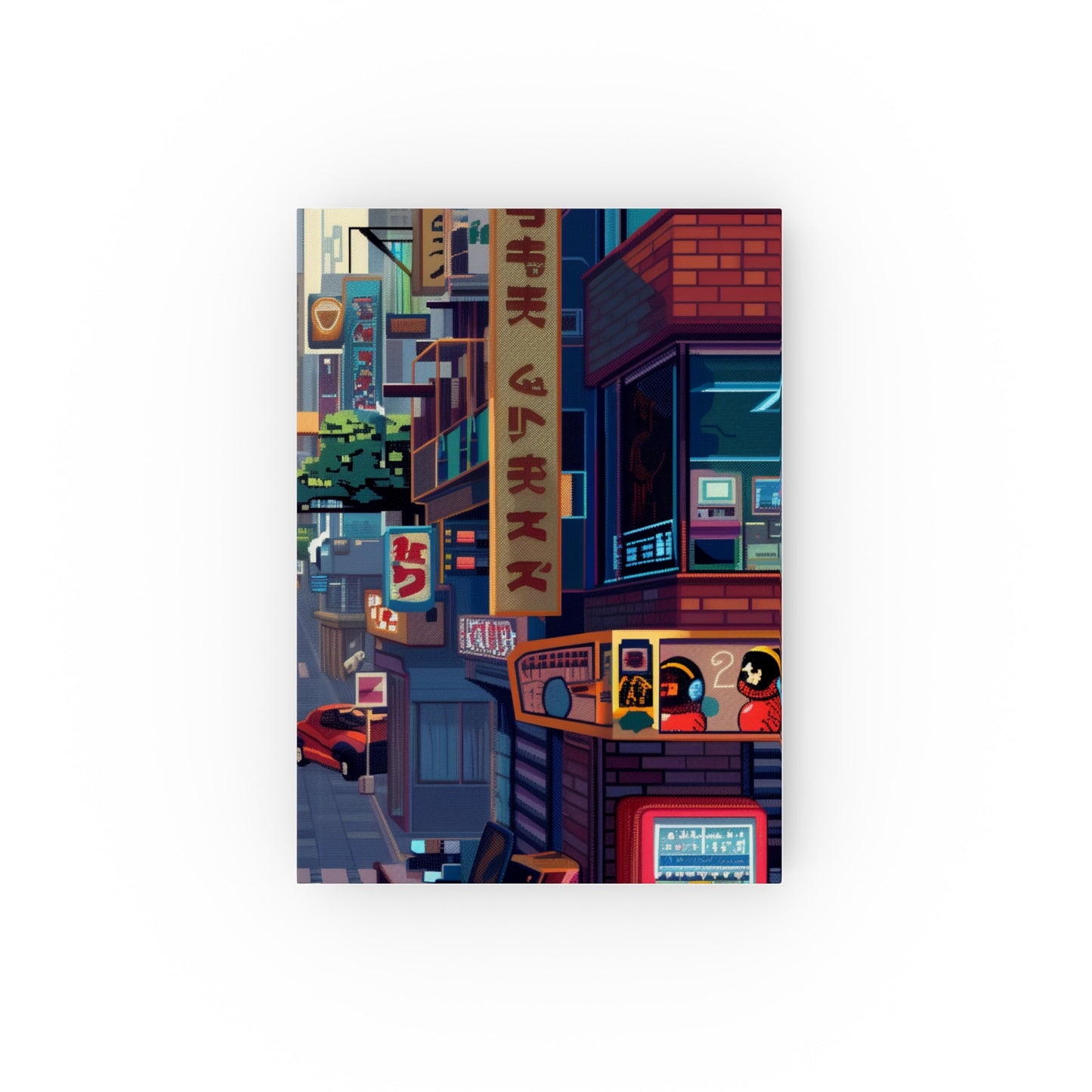 "Insert Coin 8-Bit Journal - High-Quality, Stylish, Perfect for Gaming Adventures"