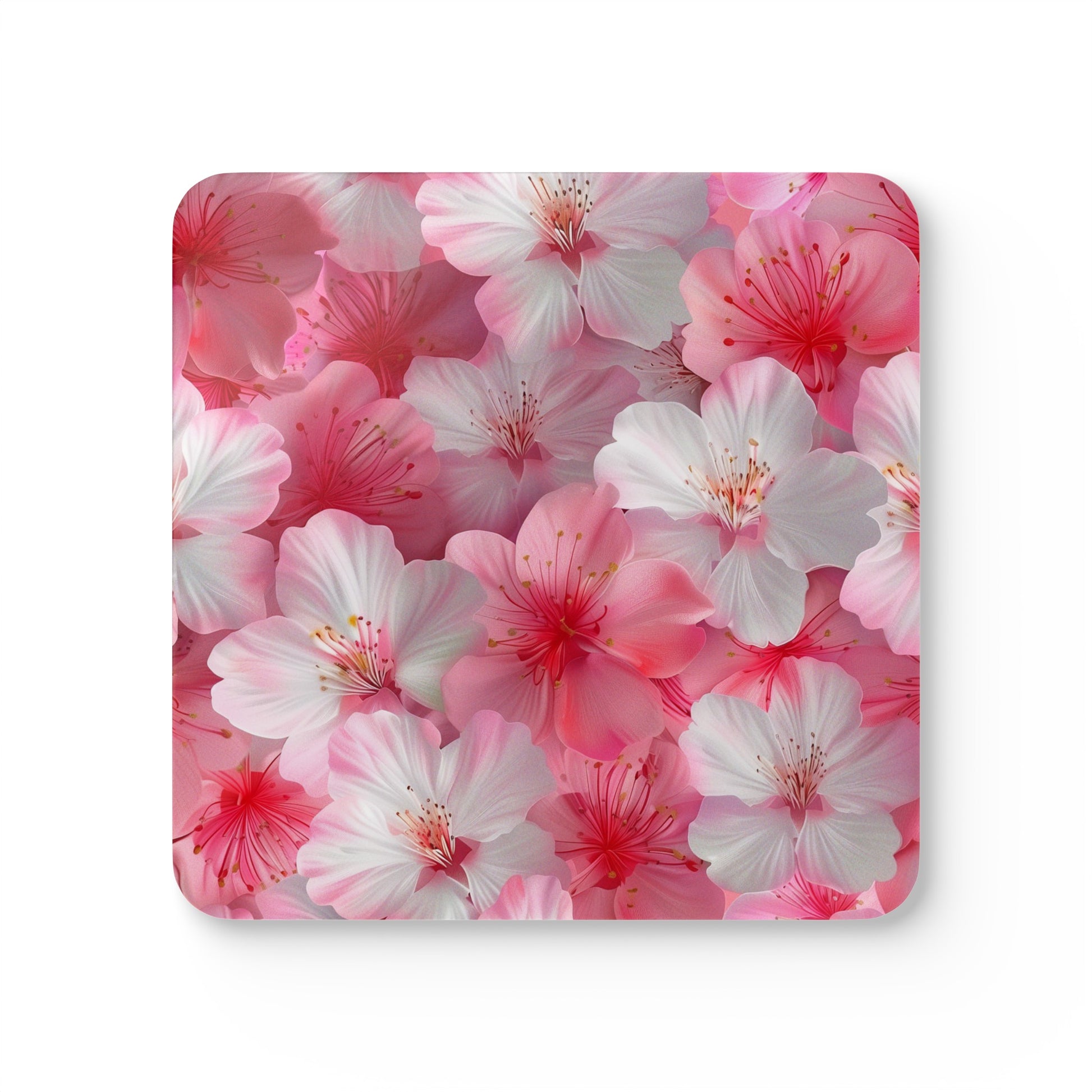 Cherry Blossom Dream Coaster Set | Home Decor | Accessories, Coasters, Desk, Kitchen, Kitchen Accessories, Sublimation, Summer Picks | Prints with Passion